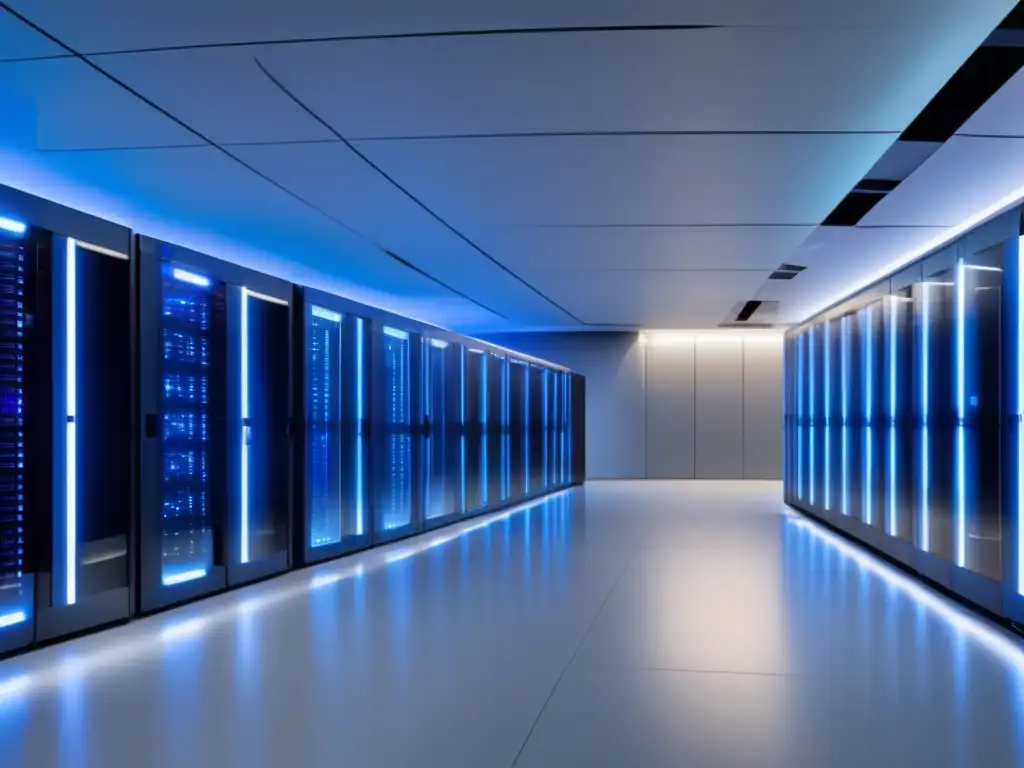 Beneficios de la tecnología óptica en los data centers: centro de datos moderno, eficiente y sofisticado