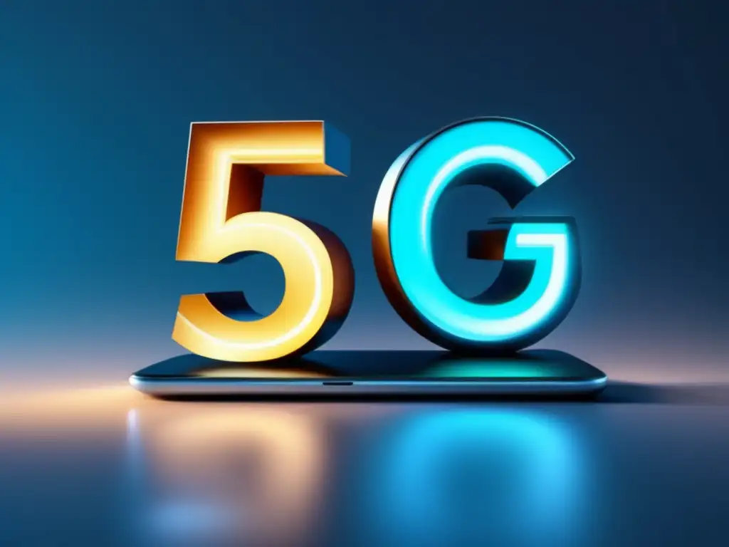 Ventajas de la fibra óptica en 5G: Ciudad futurista conectada