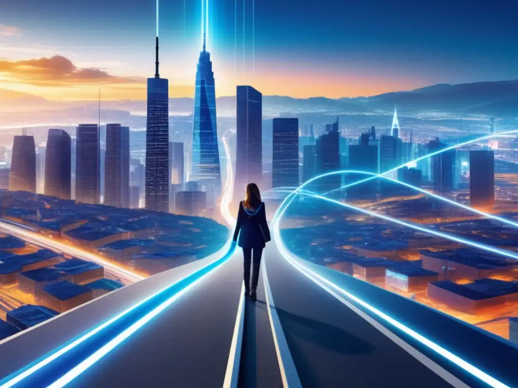 Persona en brecha digital: ciudad conectada y área desconectada