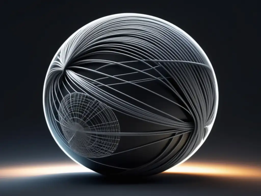 Ilustración elegante y detallada de un globo envuelto en cables de fibra óptica, simbolizando los riesgos de vigilancia en fibra óptica