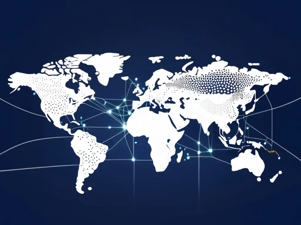 Mapa global de cables de fibra óptica para comunicación satelital: Importancia y eficiencia en sistemas globales